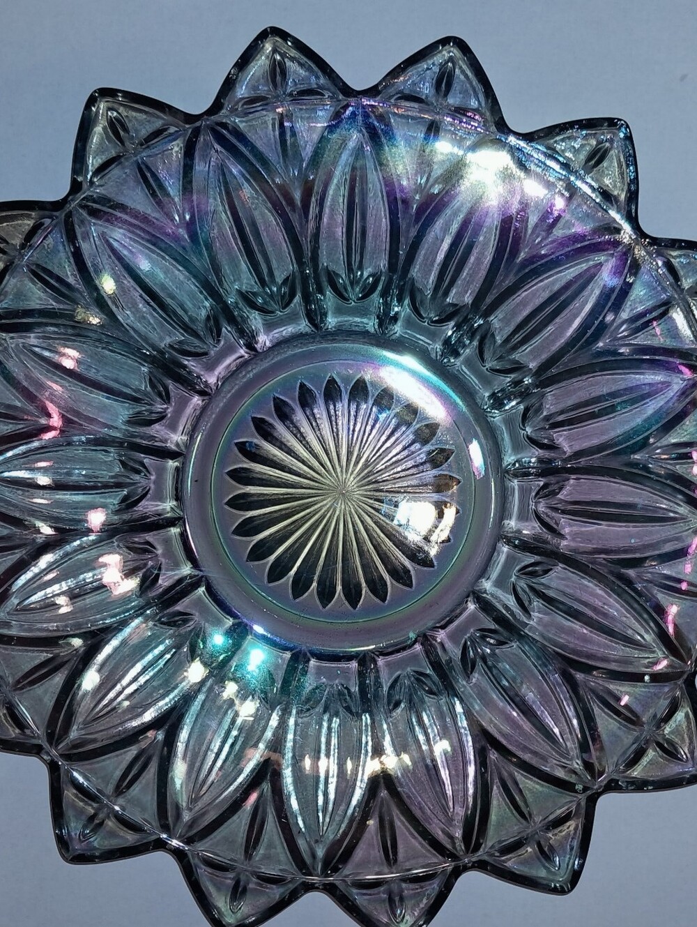 RAINBOW GLASS PLATE